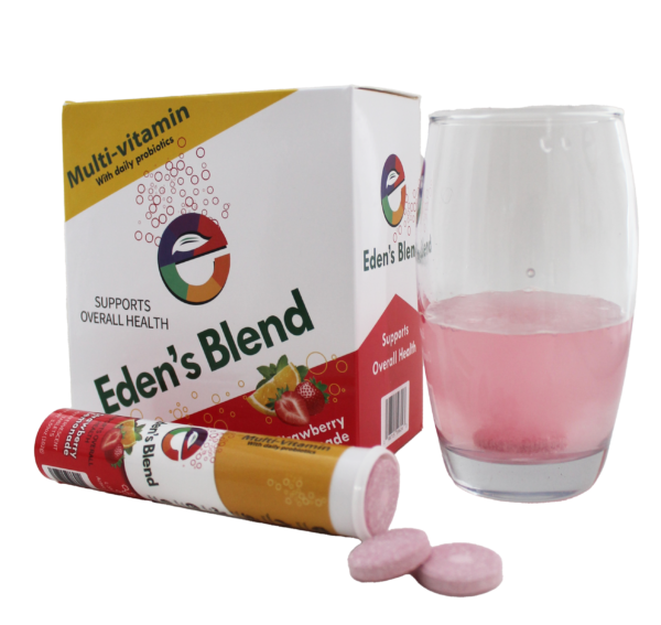 Eden's Blend Multivitamin w/ Daily Probiotics - Box [6 Tubes]