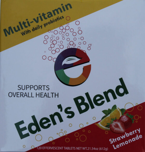 Eden's Blend Multivitamin w/ Daily Probiotics - Box [6 Tubes] - Image 5